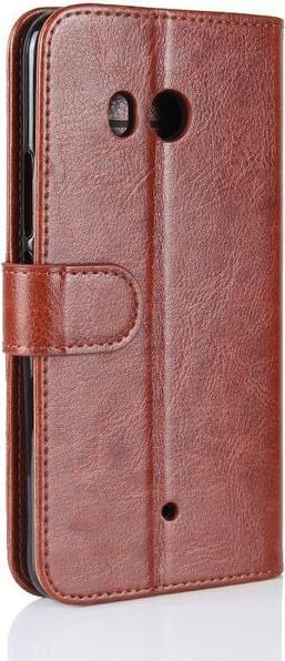 Actual product image Crazy Horse Bookcover (HTC U11)