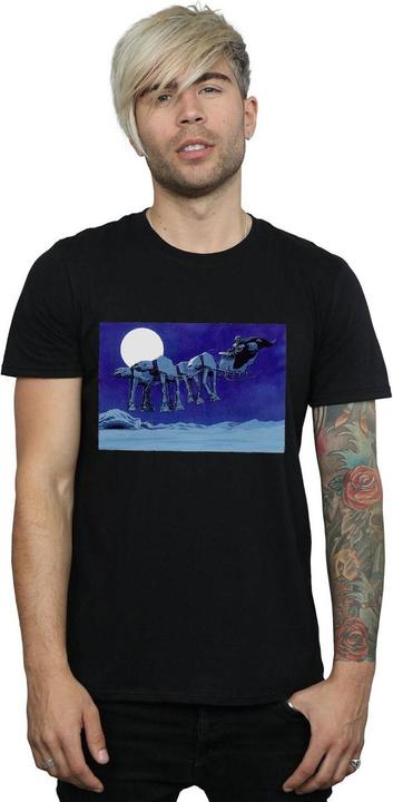 Produktbild Star Wars Christmas ATAT Sleigh TShirt (L)