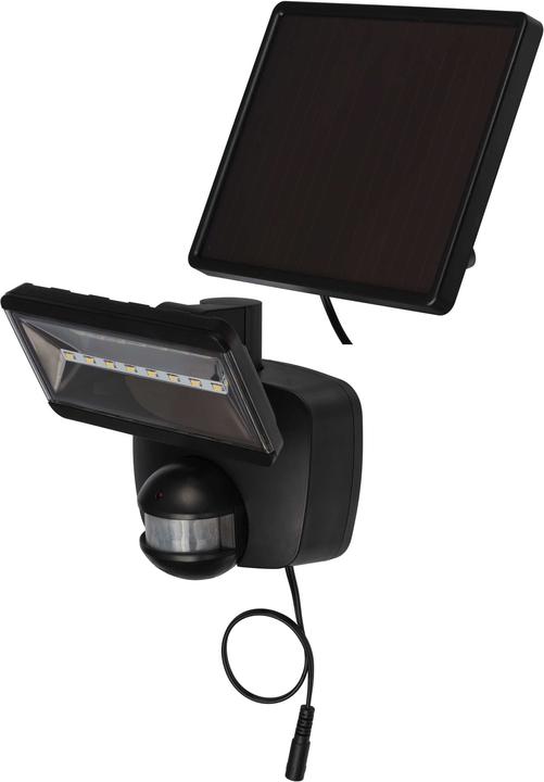 Brennenstuhl Solar LED-Strahler SOL 800 mit Infrarot-Bewegungsmelder anthrazit (400 lm, IP44)