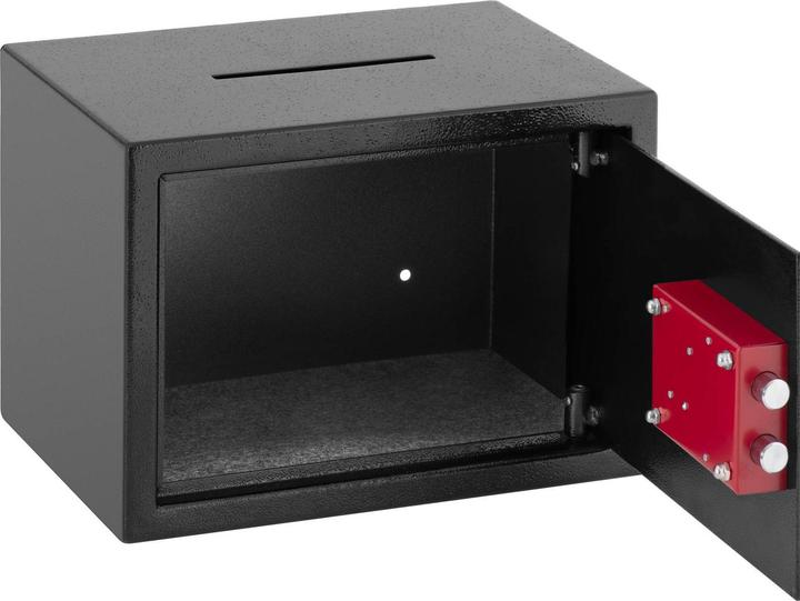 Produktbild Stamony Möbeltresor Mini-Tresor Schranktresor 25 x 25 x 35 cm Doppelriegel Einwurf