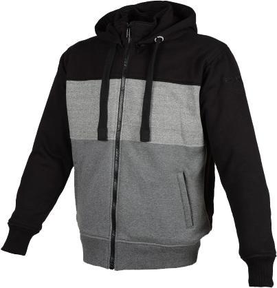 Actual product image Booster TRIPLE Hoodie schwarz-grau L (L)