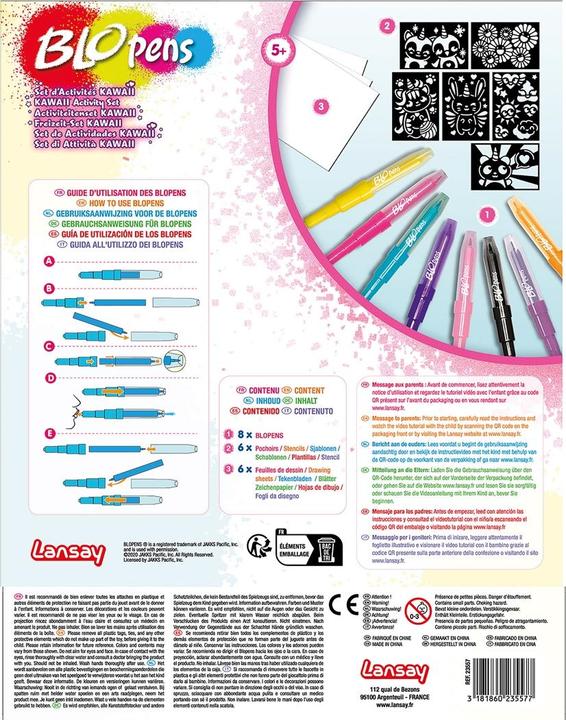 Actual product image Blopens Spray Pens Set Kawaii