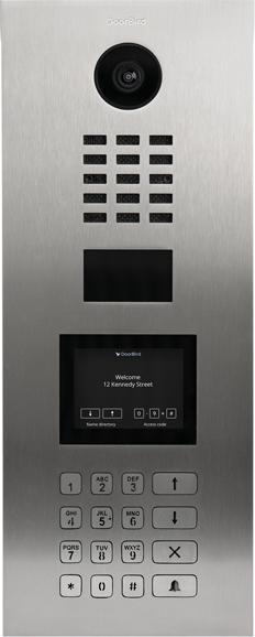 Immagine prodotto Doorbird D21DKH Videocitofono IP LAN unità esterna acciaio inox V4A (spazzolato) (Ethernet)