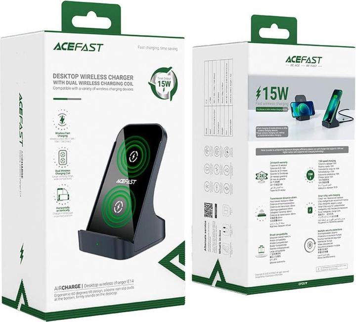Produktbild Acefast Qi induction charger (15 W)