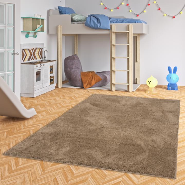 Produktbild Pergamon Super Soft Kinder Hochflor Teppich Silky Kids (140 x 200 cm)