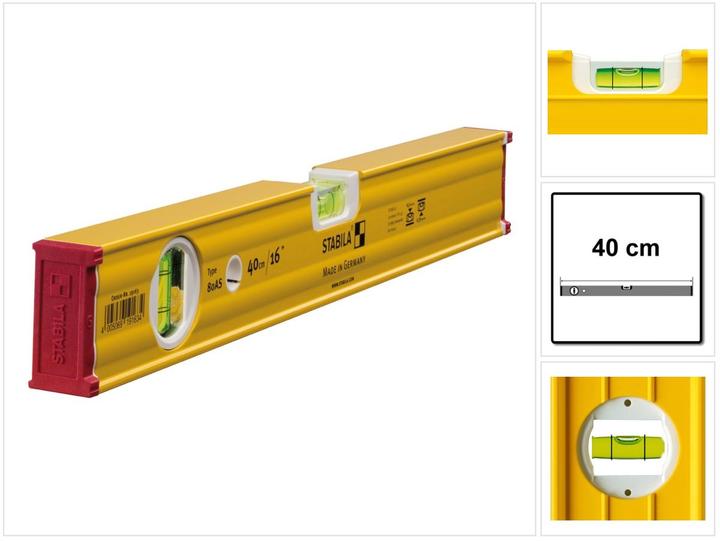 Actual product image Stabila Spirit level Type 80 AS (40 cm)