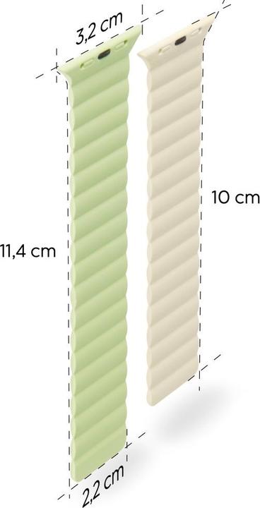 Actual product image Hama Fantastic Feel (38 mm, 40 mm, 41 mm, Silicone)