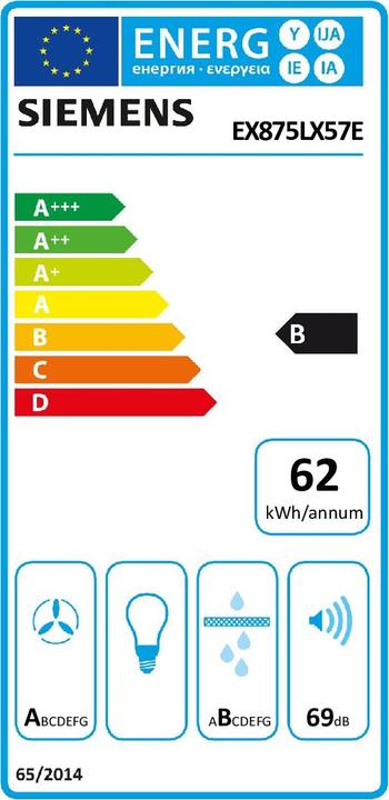 Energie-Label Siemens EX875LX57E