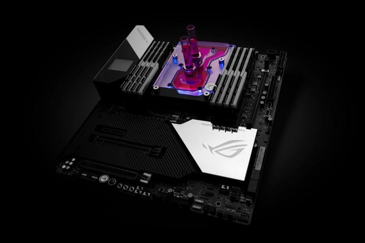 Immagine prodotto EKWB EK-Quantum Momentum ROG ROG Rampage VI Encore D-RGB Monoblock - Plexi