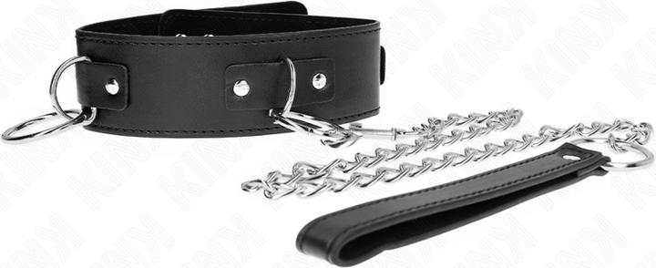 Immagine prodotto Kink COLLANA CON GUINZAGLIO 65 CM 3 ANELLI MODELLO 2 REGOLABILI 36-43 CM X 5 CM