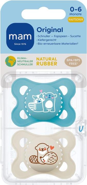 Immagine prodotto MAM Lattice puro originale 0-6 bambino (2 x, fino a 6 M.)