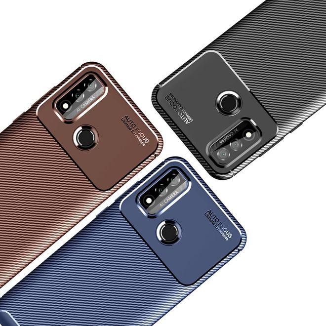 Productafbeelding MU Style Koolstofvezel TPU Softcase-serie (Huawei P Smart (2020))