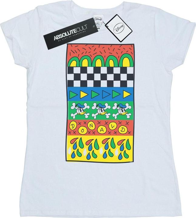 Disney Donald Duck Vintage Pattern TShirt (L)