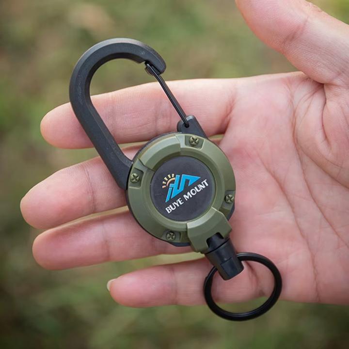 Actual product image Swissdetector 4 multifunctional anti-theft retractable safety buckles