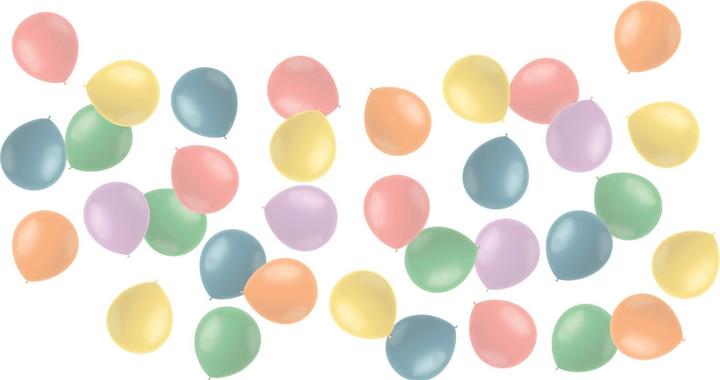 Immagine prodotto Folat Mini palloncini in polvere pastello 13 cm - 50 pezzi