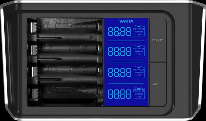 Produktbild Varta LCD Ultra Fast Charger (4 Stk., AA, 2400 mAh, Ladegerät inkl. Akku)