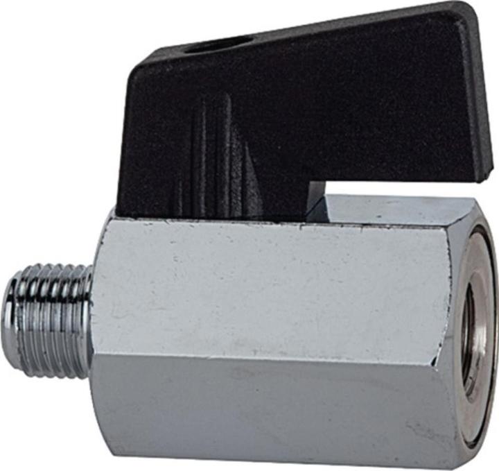 Riegler Mini-Kugelhahn 13,16 mm G 1/4 ″ Innen-/Aussengewinde