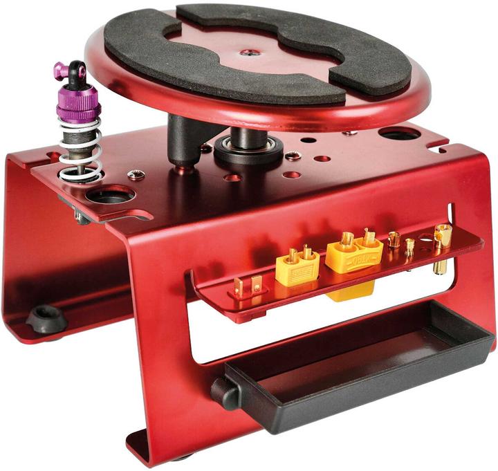 Produktbild Robitronic Auto Montagestand 1:8 rot (drehbar & fixierbar)