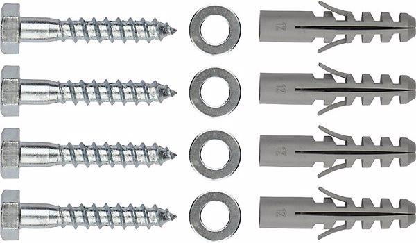 Image du produit Blome Ancrage au sol, kit de 2, 4 vis.