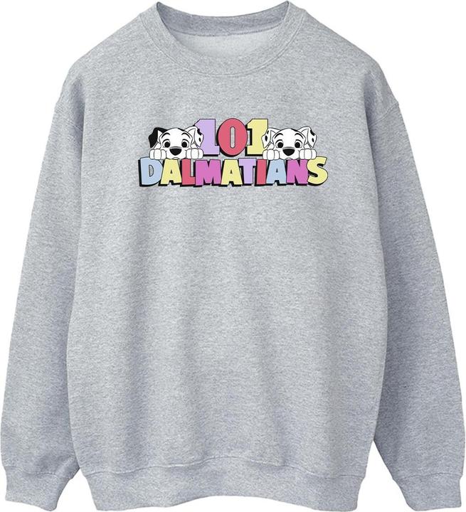 Actual product image Disney Womens/Ladies 101 Dalmatians Multi Colour Sweatshirt (M)