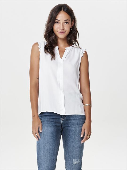 Actual product image Only Detailed top without sleeves (38)