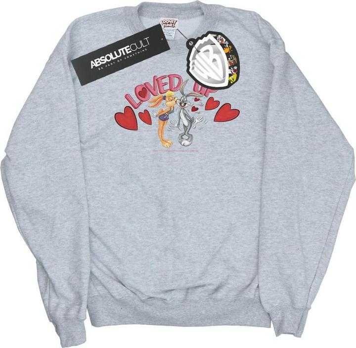 Looney Tunes Bugs Bunny And Lola Valentine's Day Loved Up Sweatshirt