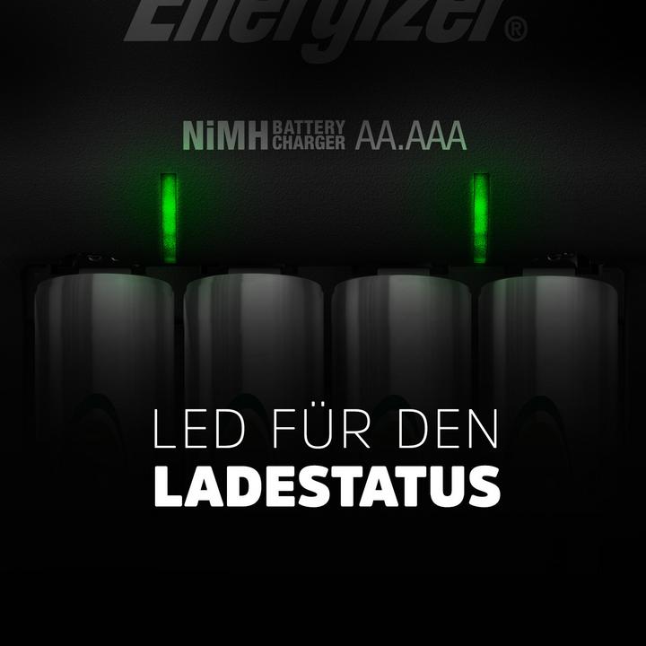 Actual product image Energizer Recharge Base (4 pcs., AA, 1300 mAh, Battery + charger)