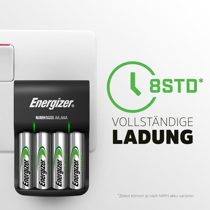 Actual product image Energizer Recharge Base (4 pcs., AA, 1300 mAh, Battery + charger)
