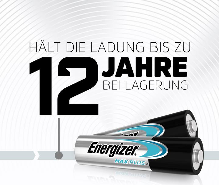 Produktbild Energizer Max Plus (4 Stk., AAA, 1300 mAh)