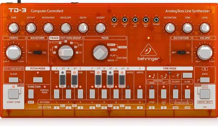 Immagine prodotto Behringer TD-3-TG Sintetizzatore analogico di linea per basso