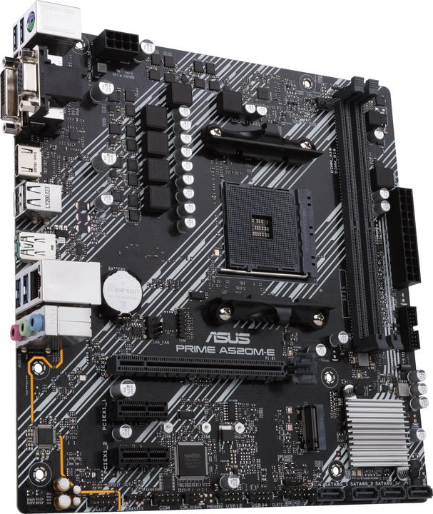 Image du produit ASUS PRIME A520M-E/CSM AMD A520 AM4 (AM4, AMD A520, mATX)