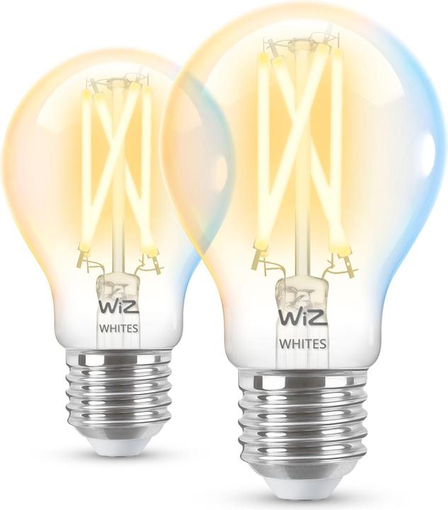 Image du produit WiZ Ampoule à incandescence (E27, 7 W, 806 lm, 2 x, E)