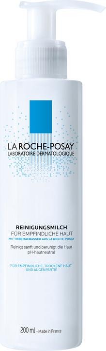 La Roche Posay Lait démaquillant physiologique (Lait nettoyant, 200 ml)