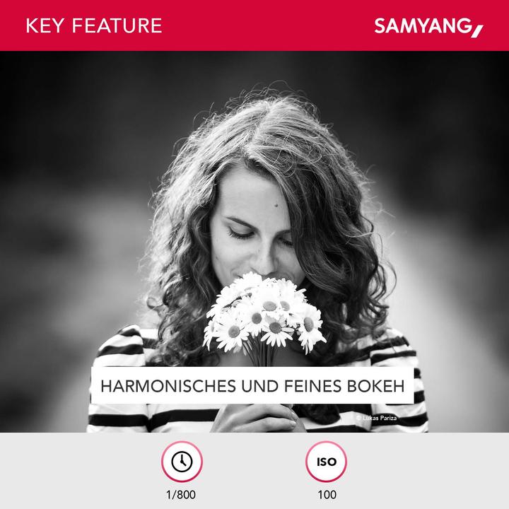 Immagine prodotto Samyang 85mm f/1.4 AS IF UMC - Sony E (Sony E, Full-frame)