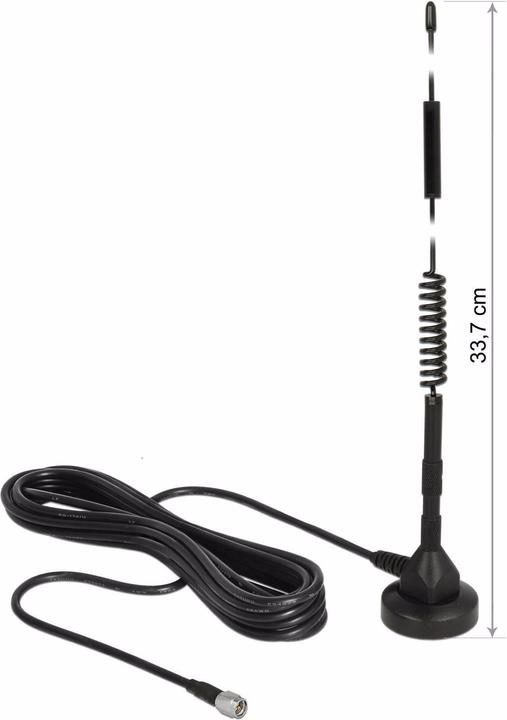 Image du produit Delock Antenne LTE/HSPA/GSM, connecteur SMA (Lora, WiFi, 3G, GSM)