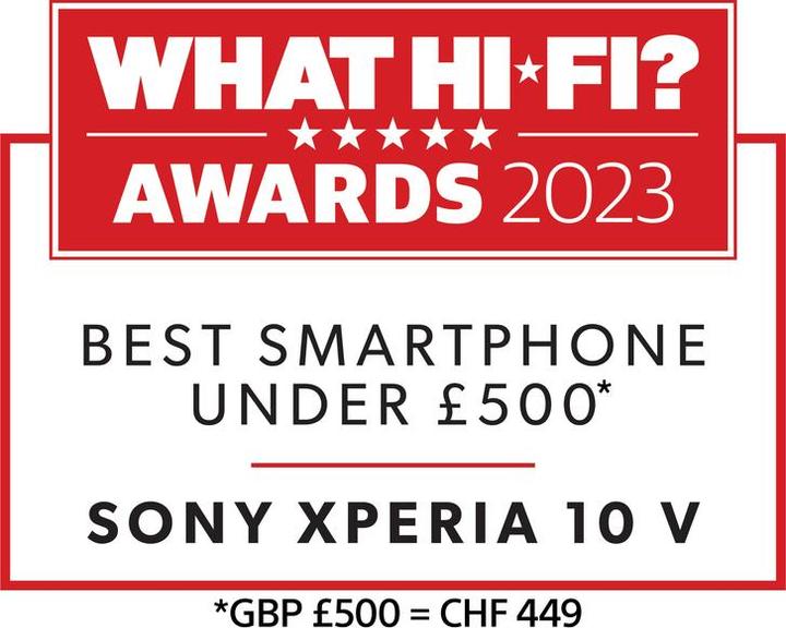Image du produit Sony Xperia 10 V (128 Go, Blanc, 6.10", SIM + eSIM, 48 Mpx, 5G)