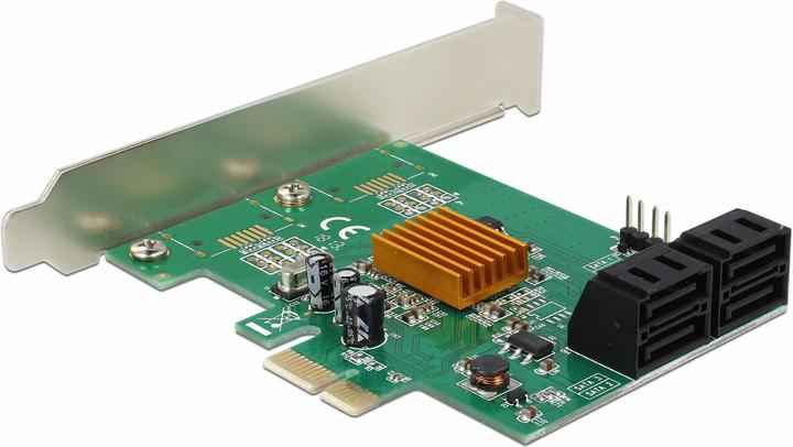 Actual product image Delock 4 port SATA PCI Express card