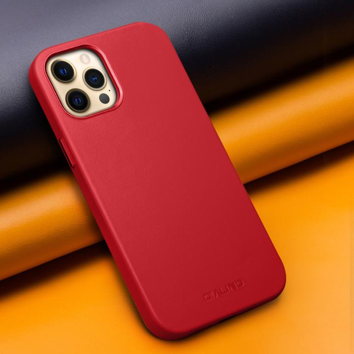 Actual product image QiAlino Sleeve (MagSafe compatible) (Realme 12 Pro+, Apple iPhone 12)