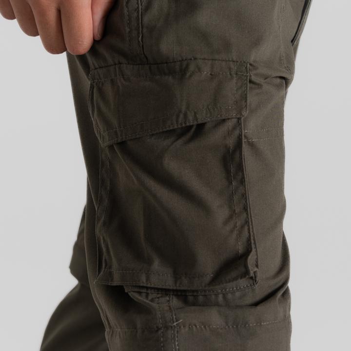 Actual product image Craghoppers Kid's Kiwi Cargo II Convertible Trousers (140)