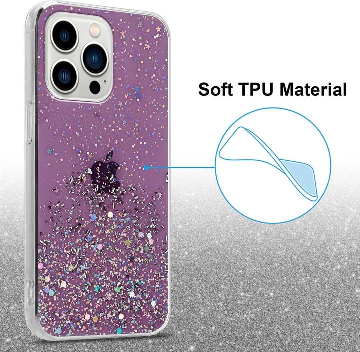 Immagine prodotto Cadorabo Copertura in TPU scintillante (Apple iPhone 13 Pro)
