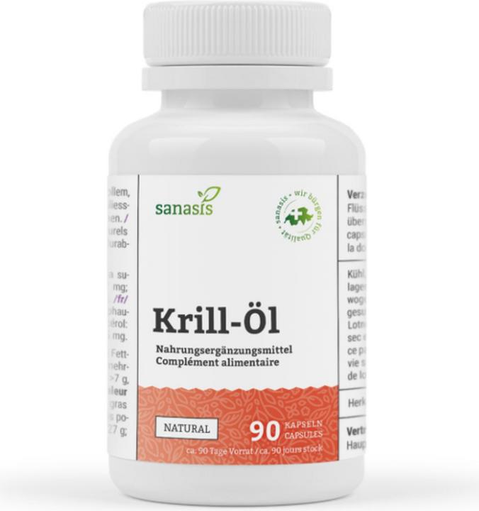 Produktbild Sanasis Krill-Öl (90 Caps) (90 Stück, Kapseln, 93 g)