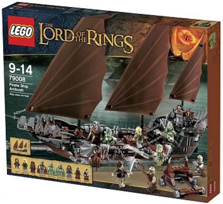 Image du produit LEGO L'ambush du Seigneur des Anneaux sur le bateau pirate (79008, LEGO Le Seigneur des Anneaux)