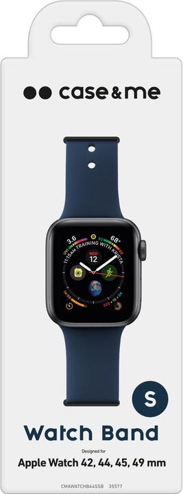 Actual product image Caseme M size band for Apple Watch 42/44/45/49mm (Silicone)
