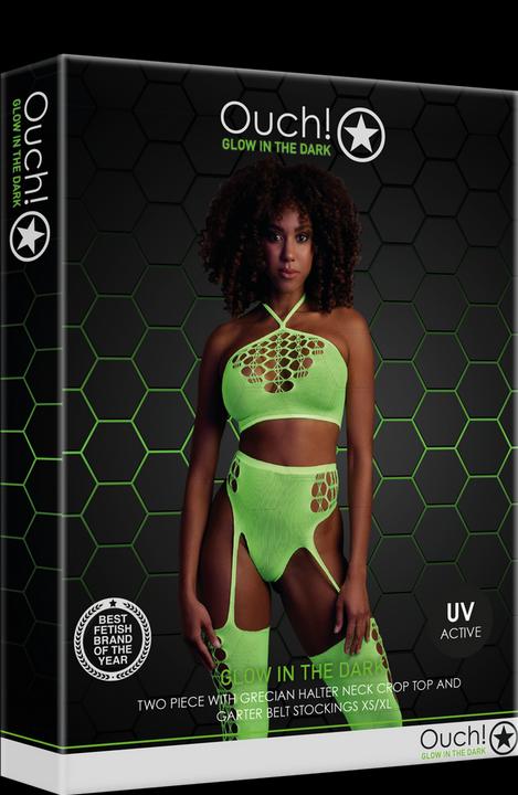Produktbild Ouch! Two Piece with Crop Top and Stockings (One Size)