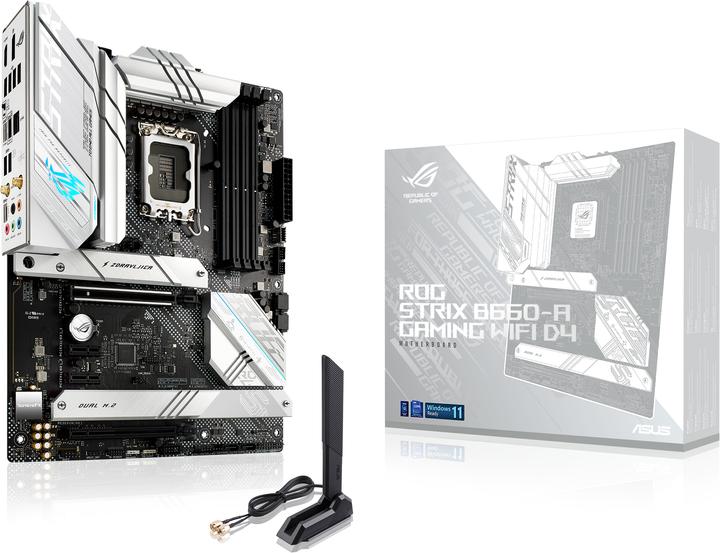Actual product image ASUS ROG STRIX B660-A GAMING D4 (LGA 1700, Intel B660, ATX)