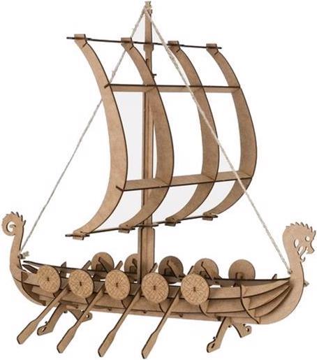 Produktbild Kelpi Wikingerschiff Bausatz