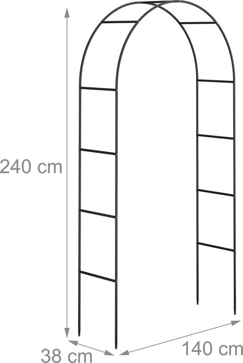 Image du produit Relaxdays Arc de porte (38 cm, 140 cm)