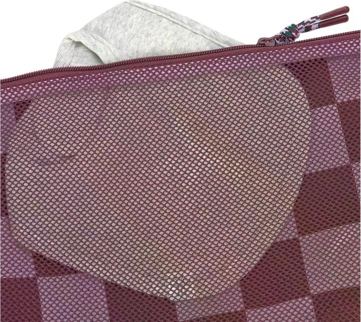 Actual product image Lässig Changing organiser changing bag Deep Red/Lavander