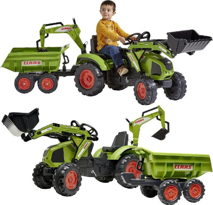 Actual product image Falk Toys Pedal tractor with trailer
