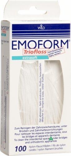 Produktbild Emoform Zahnfäden Triofloss extra soft (0.70 m)
